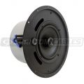 6.5" Coaxial Frameless Commercial Ceiling Speakers (Single) - 70V - 100W Max - UL2043 Plenum Rated